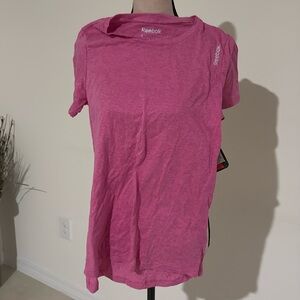 NWT Reebok pink t shirt small
